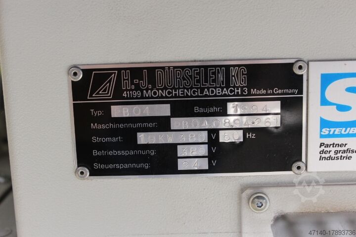 Pappersborrmaskin Dürselen CORTA PB 04