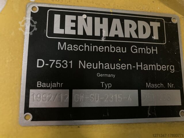 Maschine für Isolierglas LENHARDT 