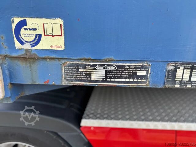 Tieflader Nooteboom 3 ass semie dieplader