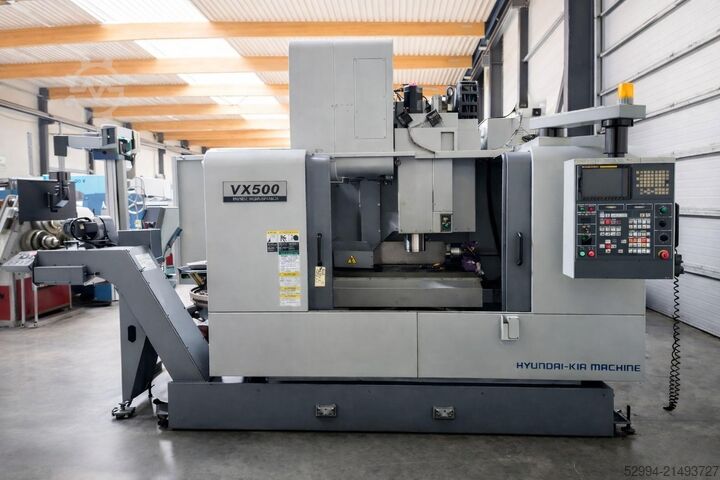 Függőleges megmunkálóközpontok Hyundai-Kia VX500 X: 1060 / Y: 510 / Z: 635 mm
