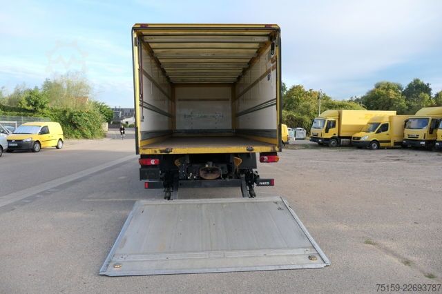 Vrachtwagen met bakwagen iveco EuroCargo ML 120 E28/P