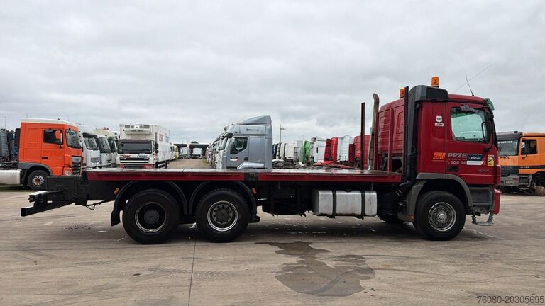 Plattformanhänger Mercedes-Benz Actros 2644 (EPS / GRAND PONT / 3 PEDALES / V6 ...