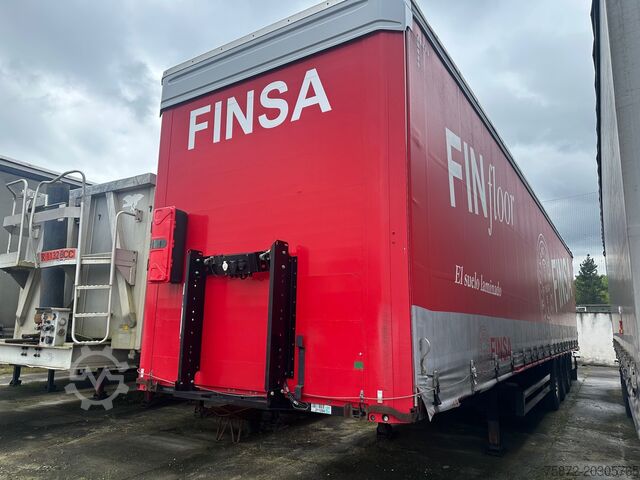 Semirremolque abierto con toldo Kögel TAULINER ELEVACION MULTIPUNTO
