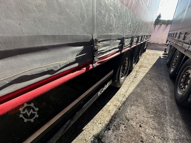 Semirremolque abierto con toldo Kögel TAULINER ELEVACION MULTIPUNTO