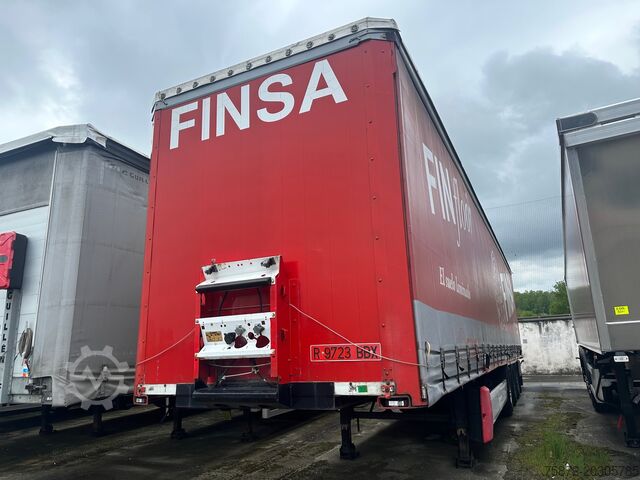 Semirremolque abierto con toldo Krone TAULINER EJES MERCEDES DE DISCO