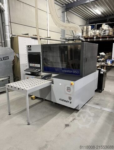 Vertikales Holzbearbeitungszentrum Format4 creator 950