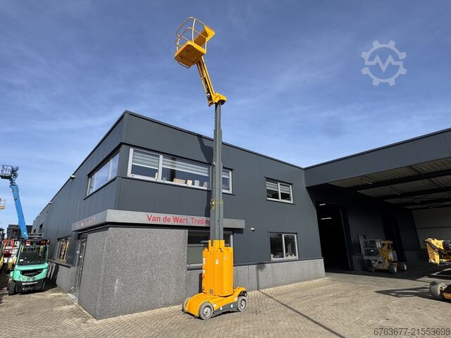  HAULOTTE Star 10 Electric Masthoogwerker / Vertical Boom lift 10M werkhoogte 2014  TUV 7-2026