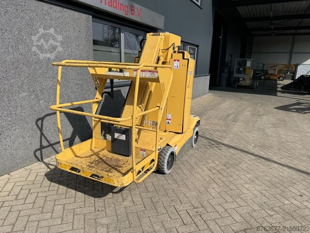 Haulotte Star 10 Elektro-Mastbühne / Vertikaler Gelenkteleskop-Arbeitsbühne, 10 m Arbeitshöhe, Bauja HAULOTTE Star 10 Electric Masthoogwerker / Vertical Boom lift 10M werkhoogte 2014  TUV 10-2026