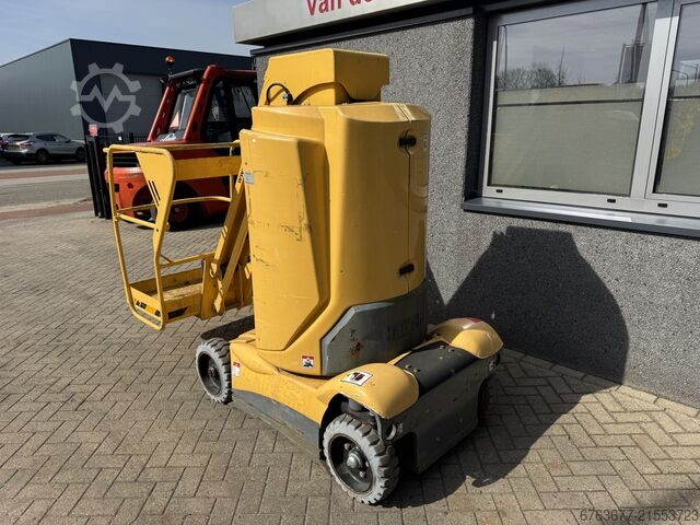 Haulotte Star 10 Elektro-Mastbühne / Vertikaler Gelenkteleskop-Arbeitsbühne, 10 m Arbeitshöhe, Bauja HAULOTTE Star 10 Electric Masthoogwerker / Vertical Boom lift 10M werkhoogte 2014  TUV 10-2026