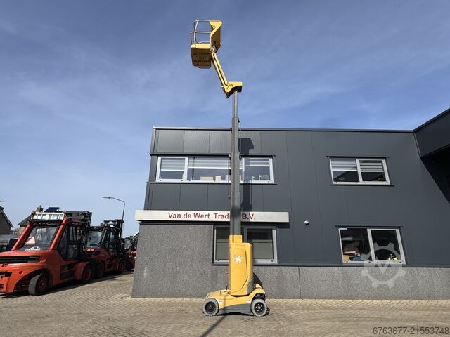 Haulotte Star 10 Elektrischer Mastbühne / Vertikaler Gelenkteleskop-Arbeitsbühne, 10 m Arbeitshöhe,  HAULOTTE Star 10 Electric Masthoogwerker / Vertical Boom lift 10M werkhoogte 2014  TUV 7-2026