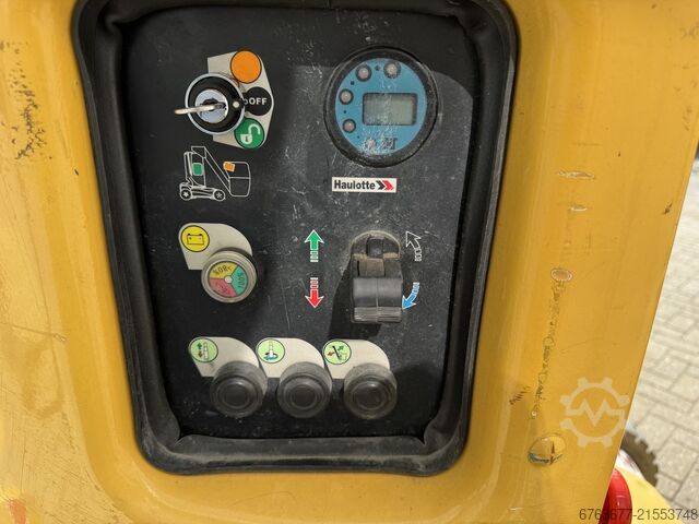 Haulotte Star 10 Elektrischer Mastbühne / Vertikaler Gelenkteleskop-Arbeitsbühne, 10 m Arbeitshöhe,  HAULOTTE Star 10 Electric Masthoogwerker / Vertical Boom lift 10M werkhoogte 2014  TUV 7-2026