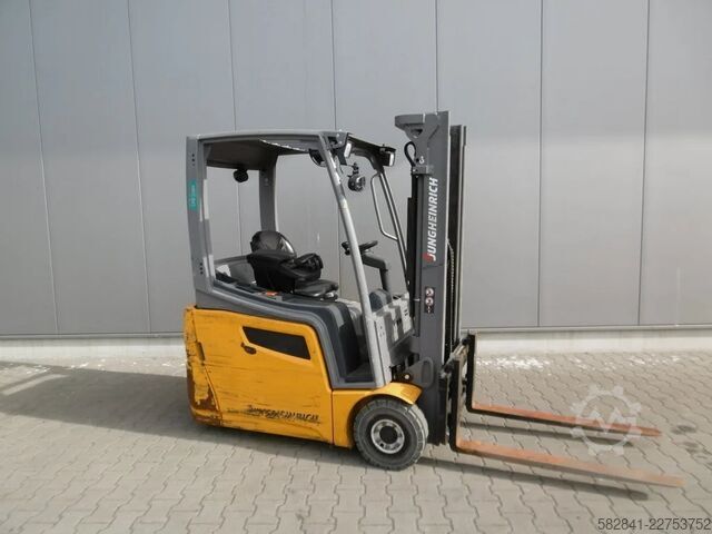 Elektrisk trehjulig gaffeltruck JUNGHEINRICH EFG 216K GE115-310ZZ