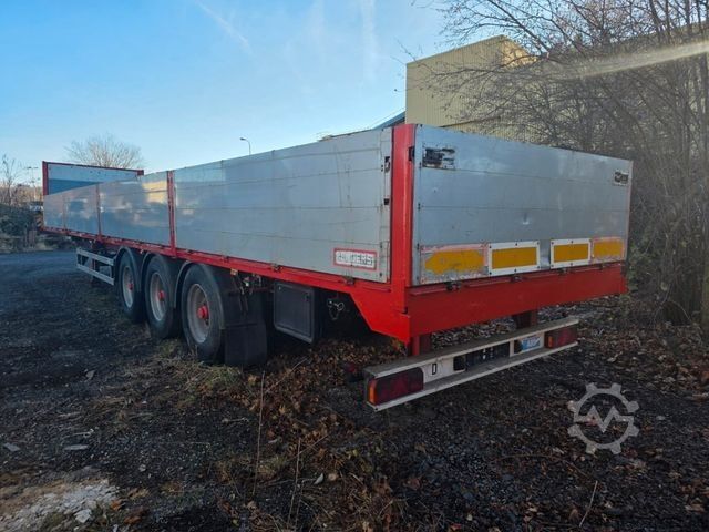 Åben sættevogn RENDERS Bordwandsattel, Lift, 4 x Steckdose für Verbreit