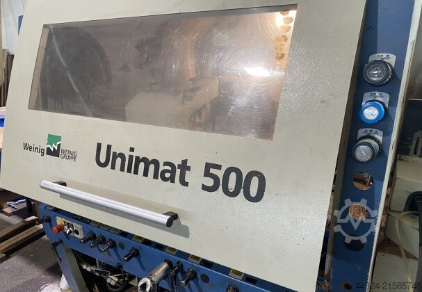5-SPINDEL-KANTFORMMASCHINE WEINIG UNIMAT 500