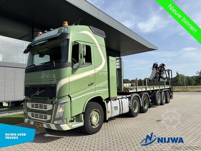 Padrão-SZM Volvo FH 460 6x4 i.c.m. ESVE oplegger met Palfinger E...