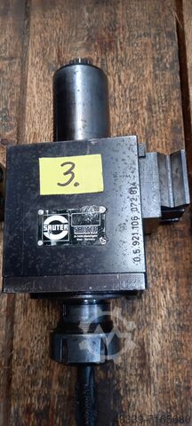 Angetribene tool holder VDI 60 ATC SAUTER / WENDEL/MULTIFLEX VDI 60