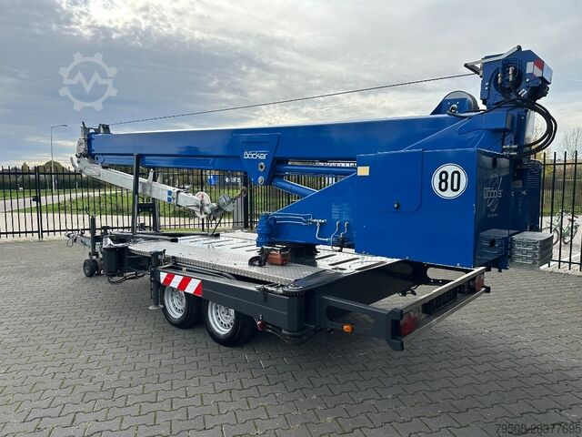 Alle terrein kraan Böcker AHK 25/800 Trailer Crane, 2011, 1.965 hours!