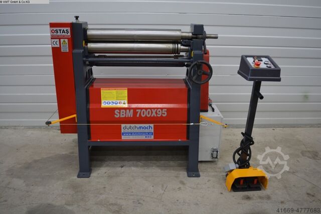 Plaatbuigmachine - 3 rollen OSTAS SBM 700 x 95