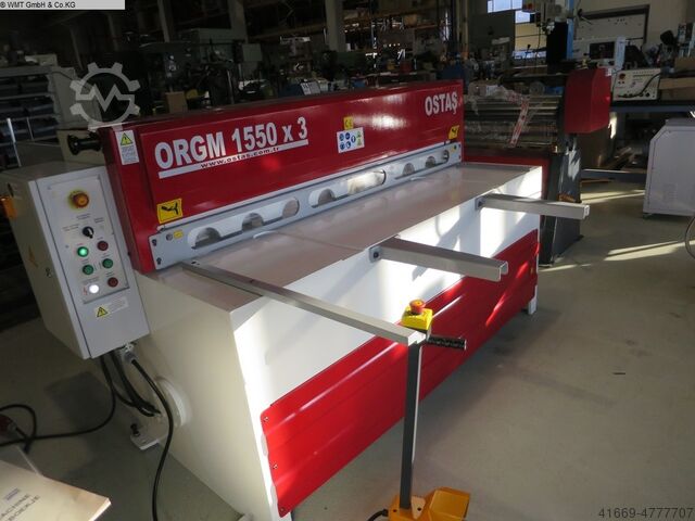 Cesoie a ghigliottina - meccaniche OSTAS RGM 1550 x 3