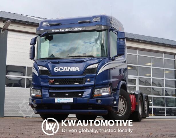 Standaard-SZM Scania P500 6x2/ FULL AIR/ HYDRAULIC/ LEATHER/ 2.950 W...