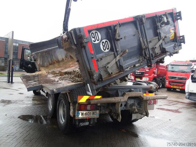 Volquete de 3 lados Mercedes-Benz Arocs 2643 + HIAB HIDUO 188B-3 + 6X4 + 3 SIDE T...