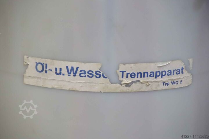 Kompresörler için yağ-su ayırma sistemi Wecker WO 2