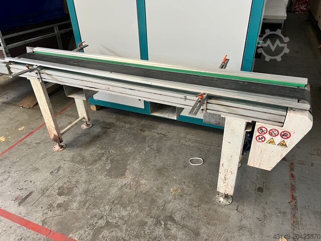 Transportband 2500 mm aus Lackieranlage Makor TEP 2500