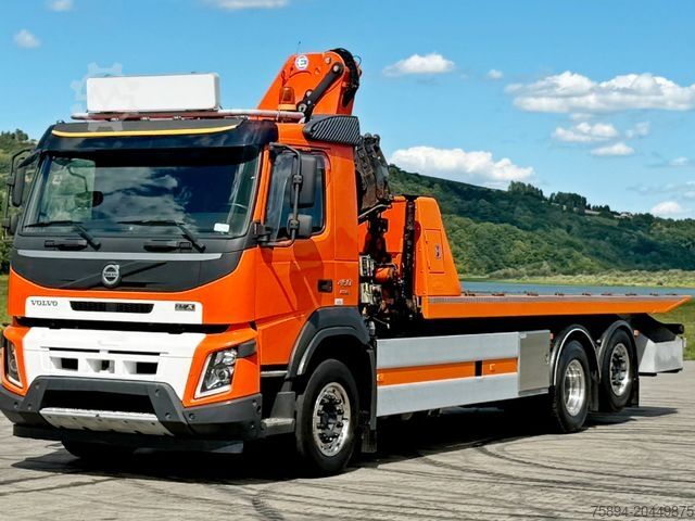 Takelwagen VOLVO FMX 450 Abschleppwagen 6,70 m *EFFER 175/4S*FUNK
