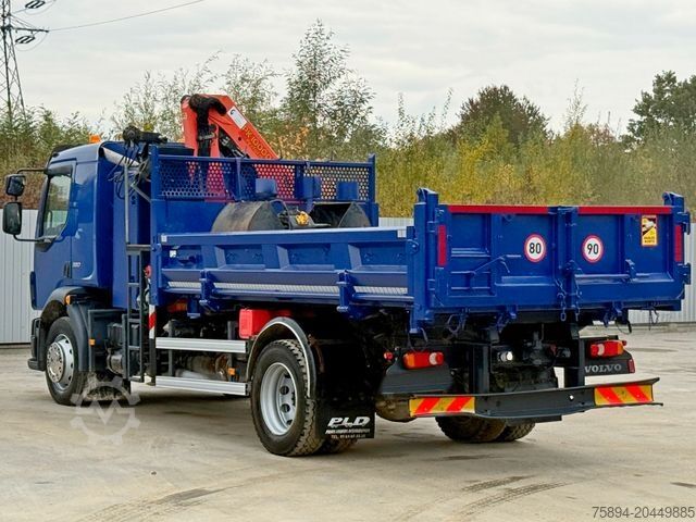 Basculantă VOLVO FL280 KIPPER 4,35m *  PALFINGER PK 10000 + FUNK