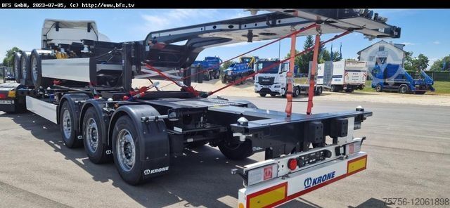 Swap body semitrailer KRONE Container Chassi SDC 27 eLTU5-2