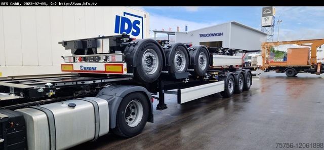 Swap body semitrailer KRONE Container Chassi SDC 27 eLTU5-2