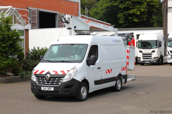 LKW mit Hubarbeitsbühne Renault Master Bühne EN100TF1 10m Klima 561h AHK
