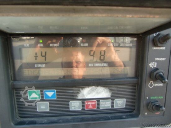 Nízkoložný návěs SCHMITZ SKO 24 KüHLAUFLIEGER, CARRIER VECTOR 1550 LIFTACHSE