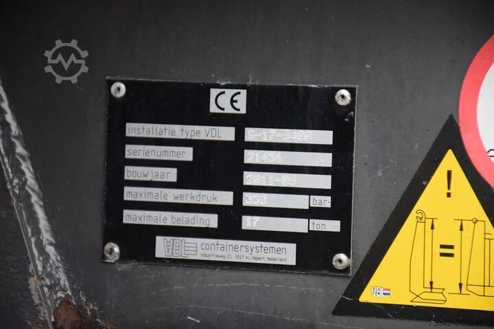 Hook arm system Renault Lander 430