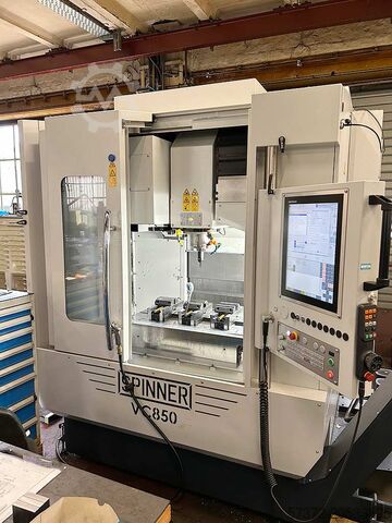 CNC Vertical Machining Center Spinner VC 850