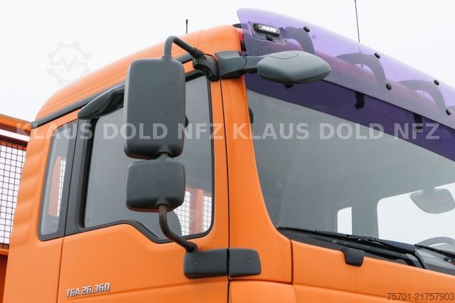 Háromirányú billenő teherautó MAN TGA 26.360 Dreiseitenkipper Scheckheftgepflegt