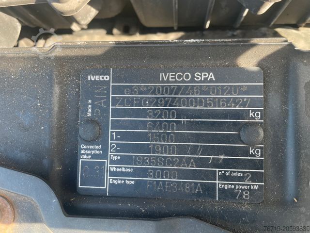 Κλειστό βαν IVECO Daily 29L11 KaWa 1.Hand