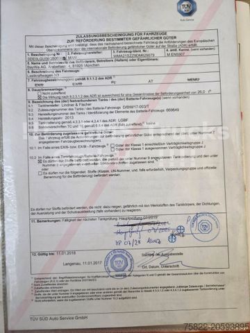 Βυτιοφόρο φορτηγό MAN TGS 26.440 / Top Load / Diesel / Lindner-Fischer