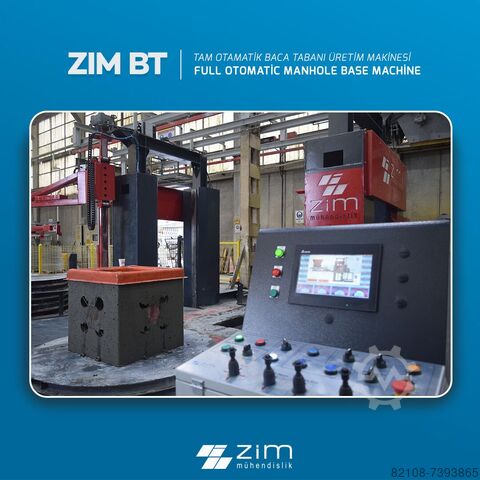Betonpijp Machine ZİM Mühendislik BT AUTOMATIC MANHOLE BASE MACHINE