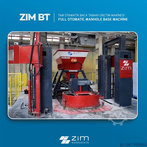 Betonpijp Machine ZİM Mühendislik BT AUTOMATIC MANHOLE BASE MACHINE