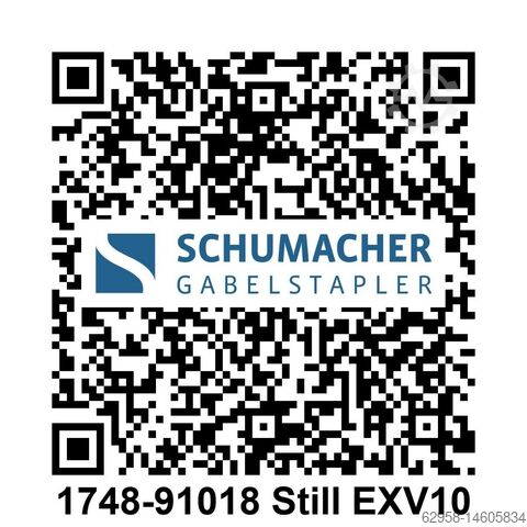 Heftruck met hoge mast, palletwagen, elektrisch, EXV STILL, Hochhubwagen EXV10 - AKKU NEU - EXV