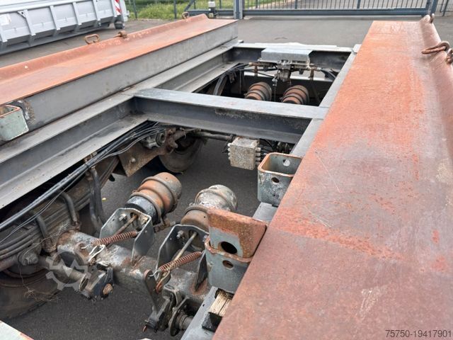 Afzetcontainer-aanhangwagen HÜFFERMANN HMA 24.24 3- Achs- Blattfederung