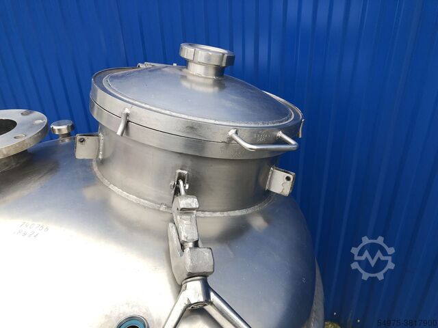 Tank Procestank Roestvrijstalen tank