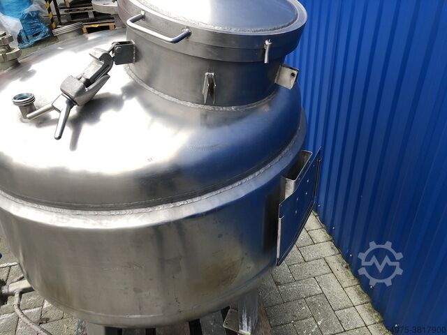 Tank Procestank Roestvrijstalen tank