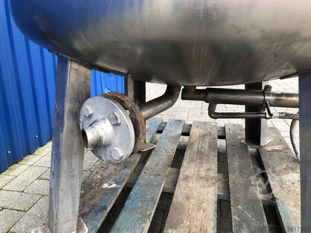Tank Procestank Roestvrijstalen tank