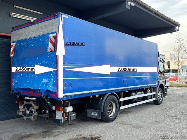 Drankentruck MERCEDES-BENZ Axor 1833 7m Koffer 2x Schwenkwand LBW Or.382'km
