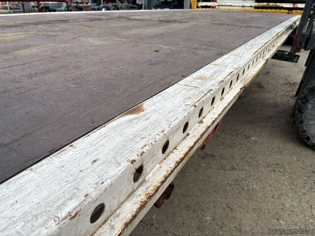 Byt karosseri öppet Krone 7,82m Baustoff Brücke Multilockrahmen