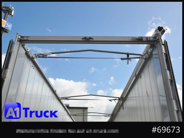 Kiperska poluprikolica REISCH RHKS, Alu-Kippmulde 54m³, Kombitüren, Alufelgen, Liftachse,