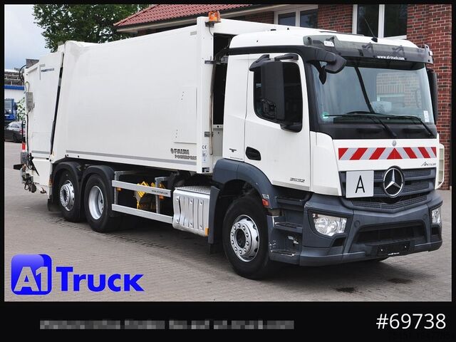 Vuilniswagen MERCEDES-BENZ Antos 2532 Faun Powerpress II Zöller Detla 2301,