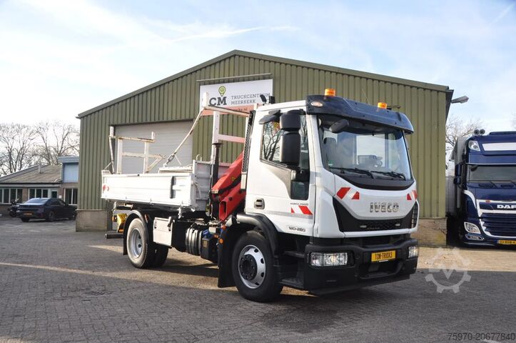 3-sidig tipp Iveco EuroCargo 120 E280 2020 3 ZIJDIG-KIPPER + PALFI...